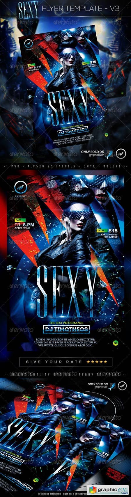 Sexy Flyer Template V3 7940352