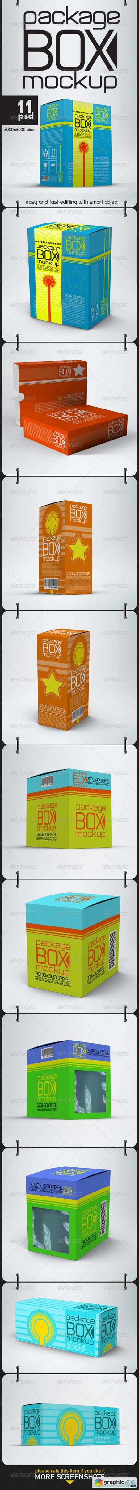 Package Box Mock Ups 8690129