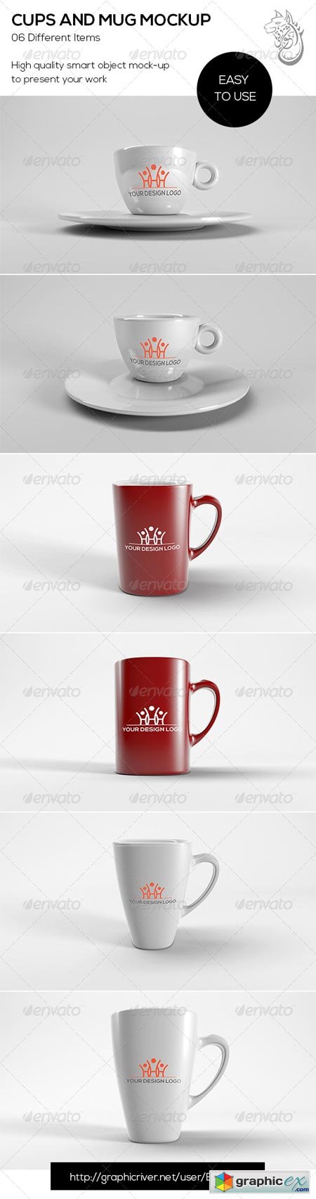 Cups And Mug Mockup 8683470