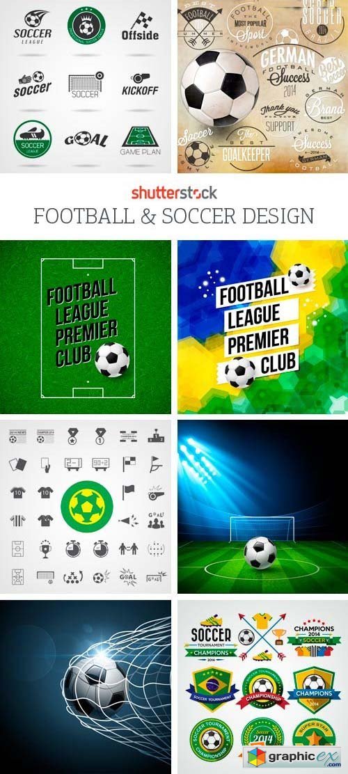Amazing SS - Football & Soccer Design, 25xEPS