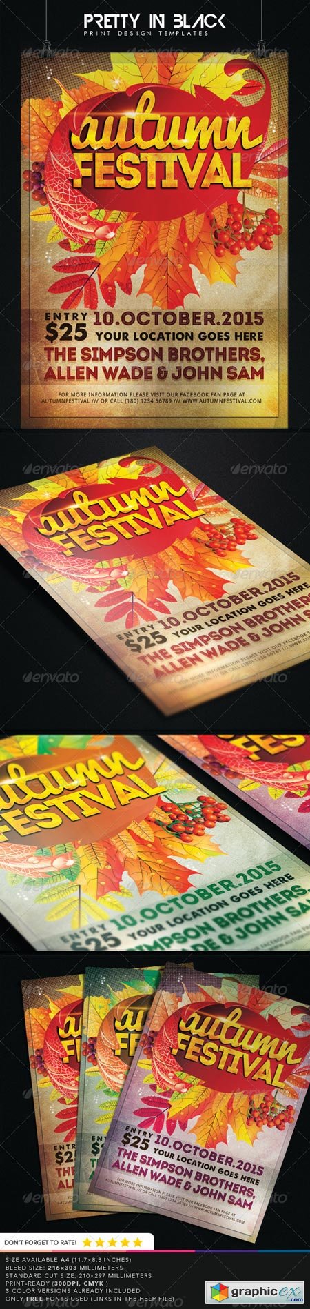 Autumn Festival Flyer 8751721