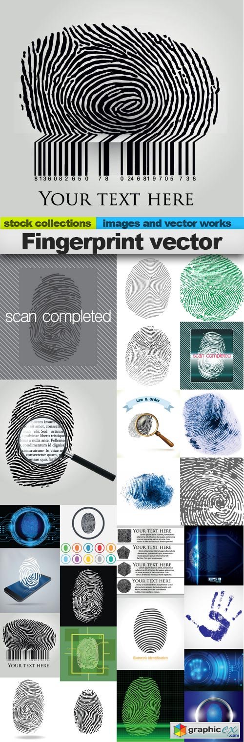 Fingerprint vector 25xEPS