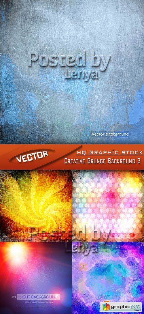 Stock Vector - Creative Grunge Backround 3