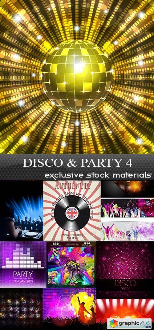 Disco and Party 4, 25xEPS