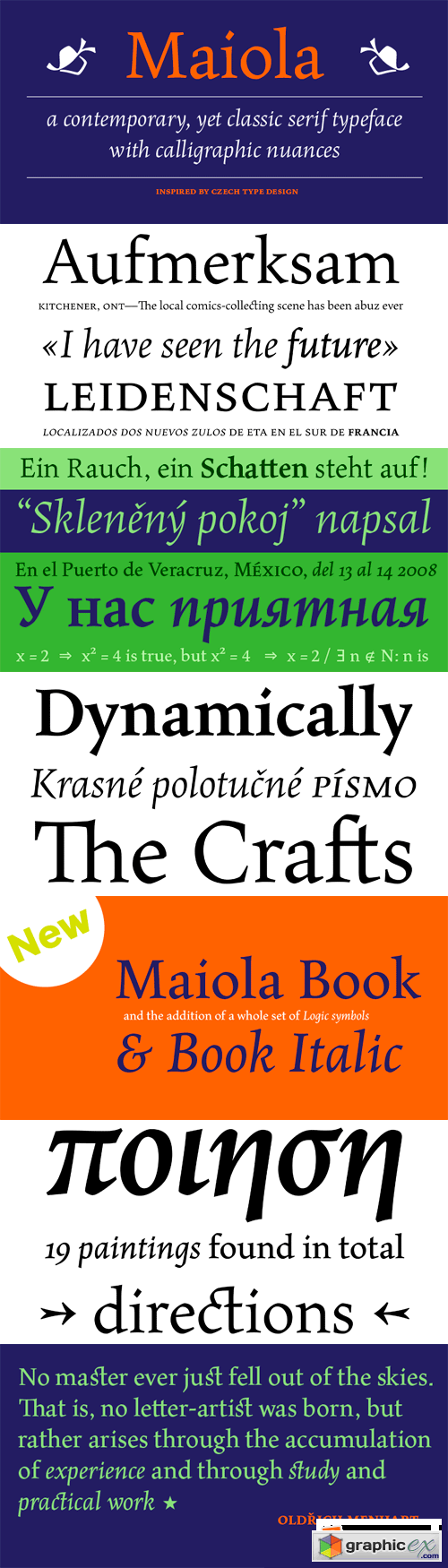 Maiola Font Family - 6 Fonts for $594