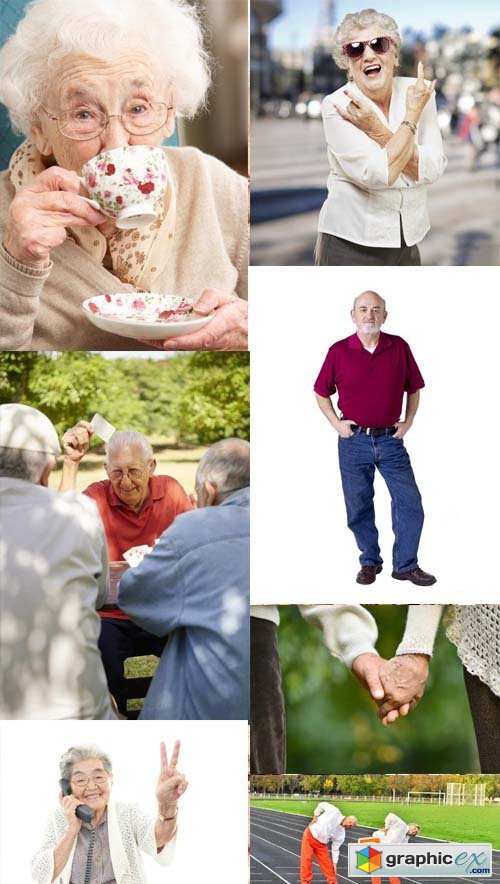 Stock Photos - Old People