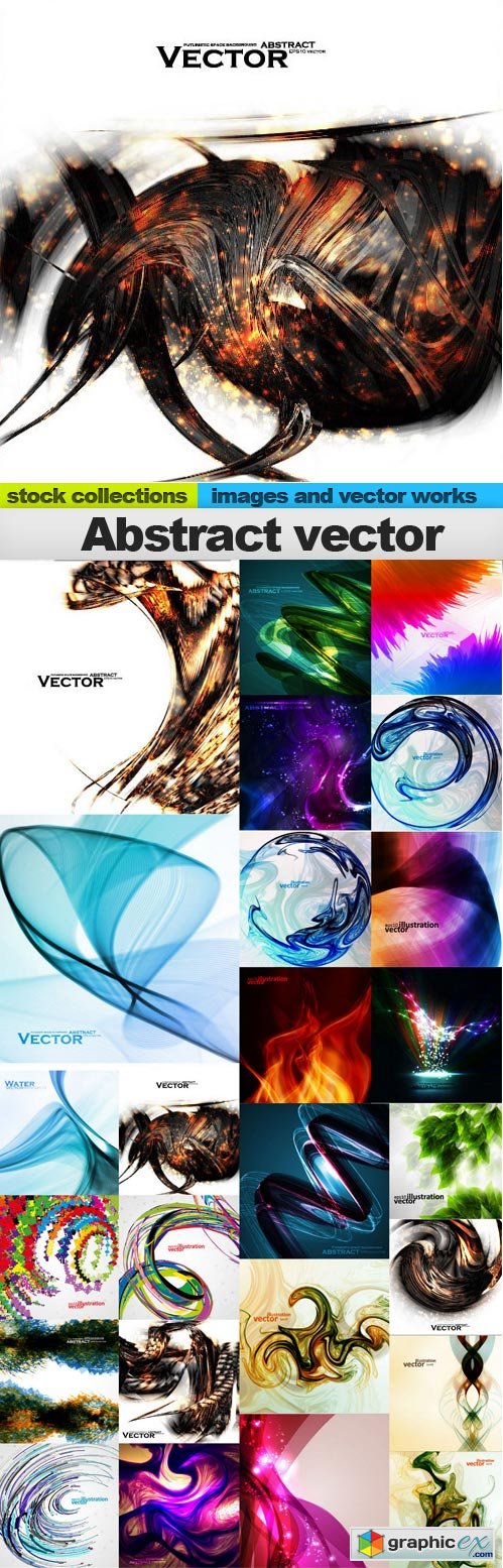 Abstract vector 25xEPS