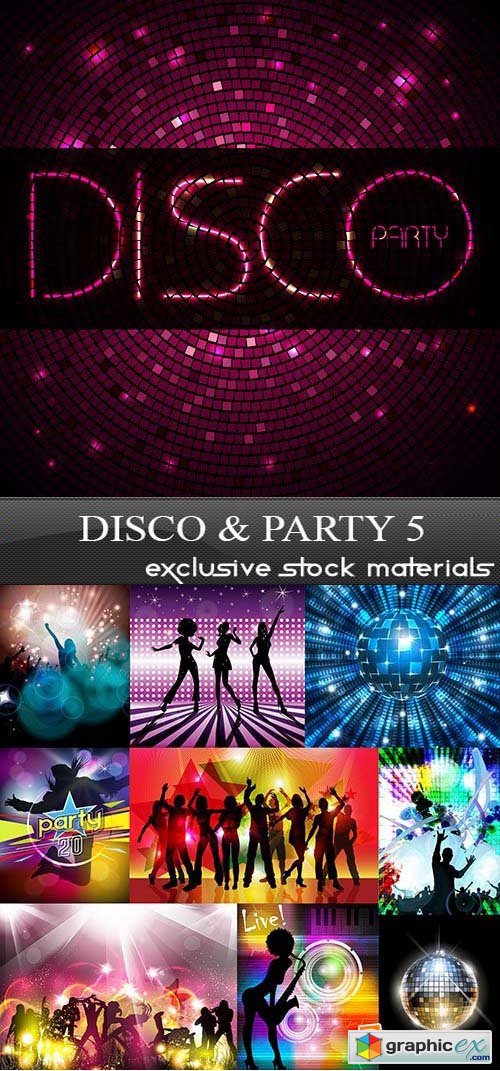 Disco and Party 5, 25xEPS