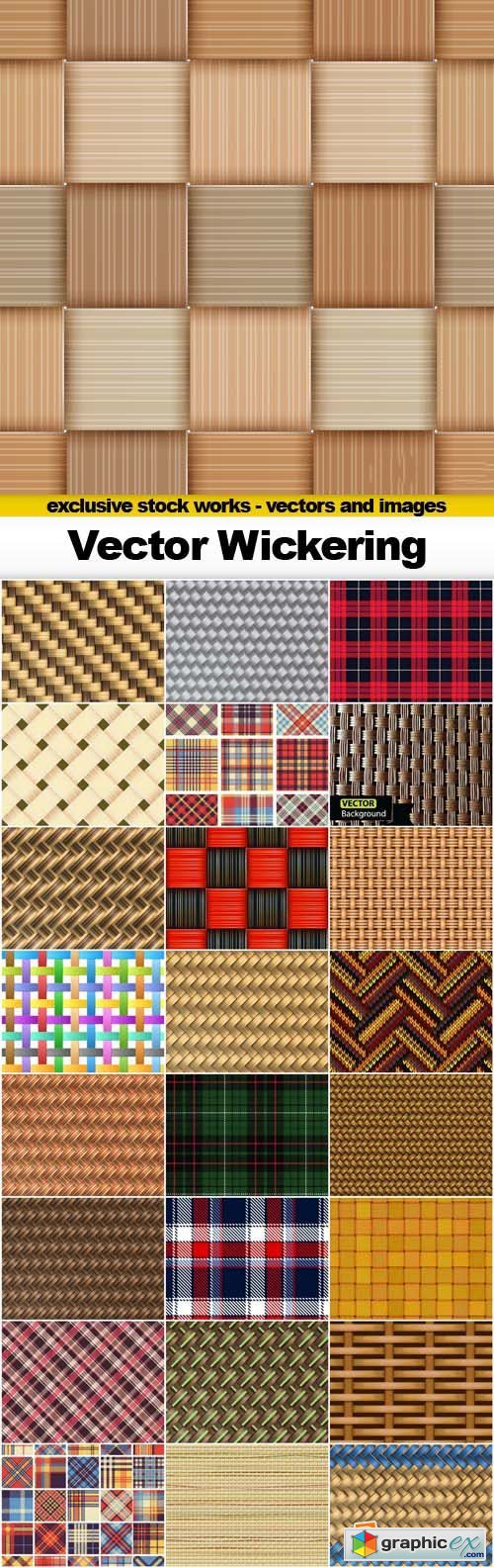 Vector Wickering - 25x EPS
