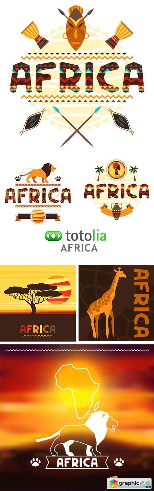 Africa - 25xEPS