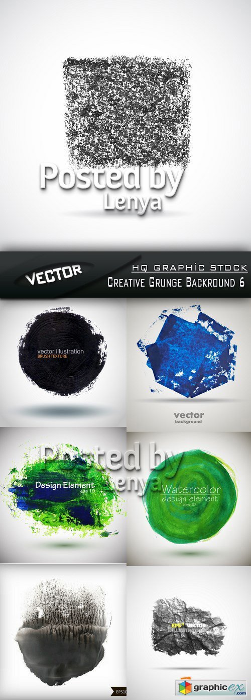 Stock Vector - Creative Grunge Backround 6