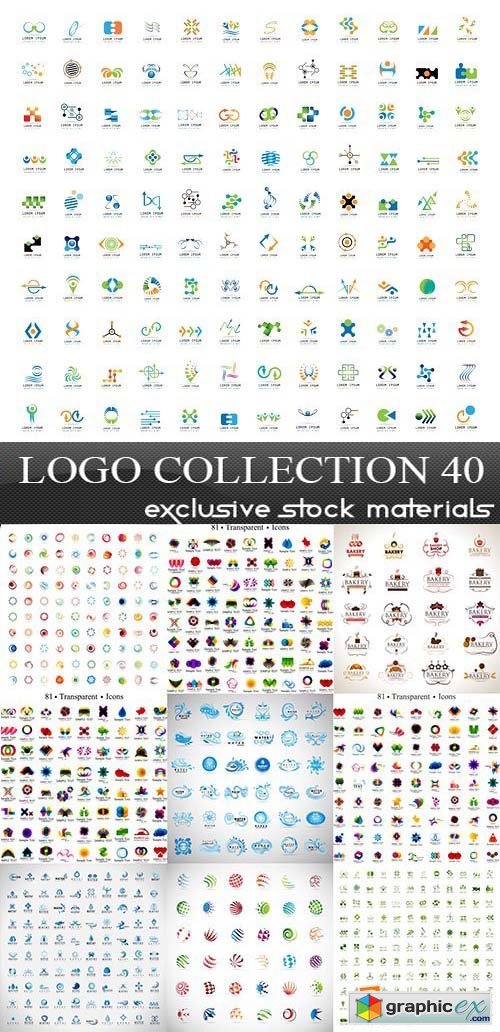 Collection of Logos vol.40, 25xEPS