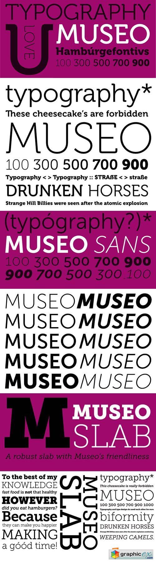 museo sans 700 free font