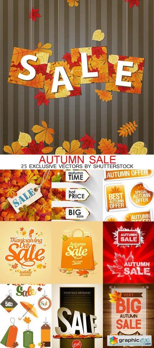 Autumn Sales 25xEPS