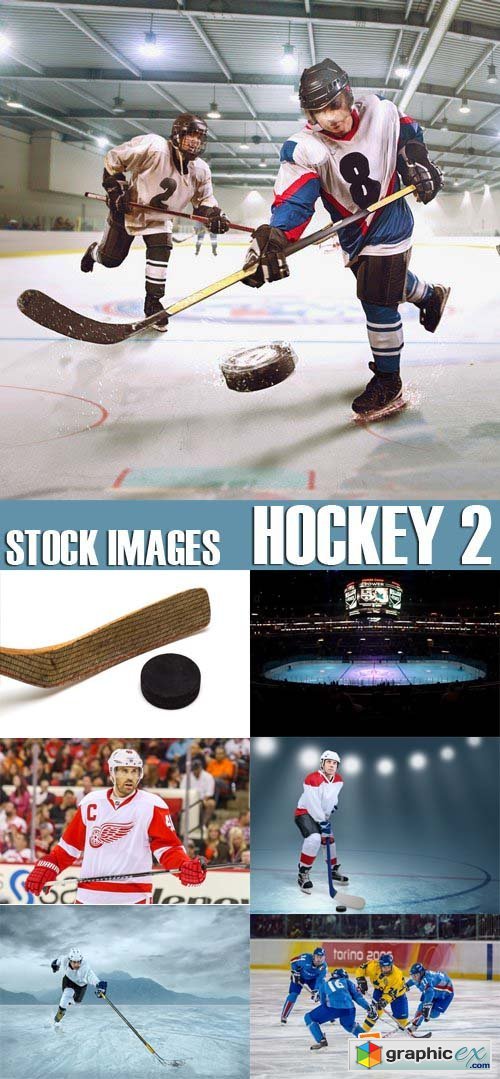 Stock Photos - Hockey 2, 25xJPG
