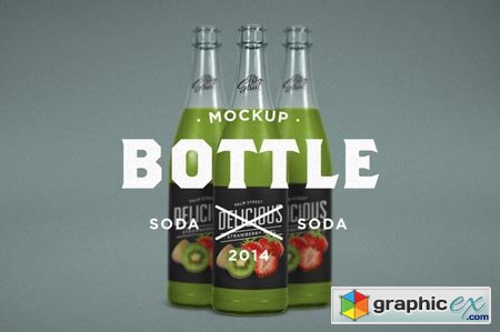 Flavored Soda Mock-Up 63344
