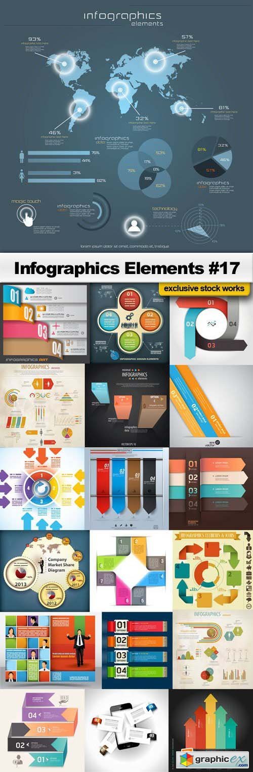 Infographics Elements #17, 25XEPS
