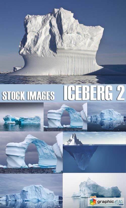 Stock Photos - Iceberg 2, 25xJPG