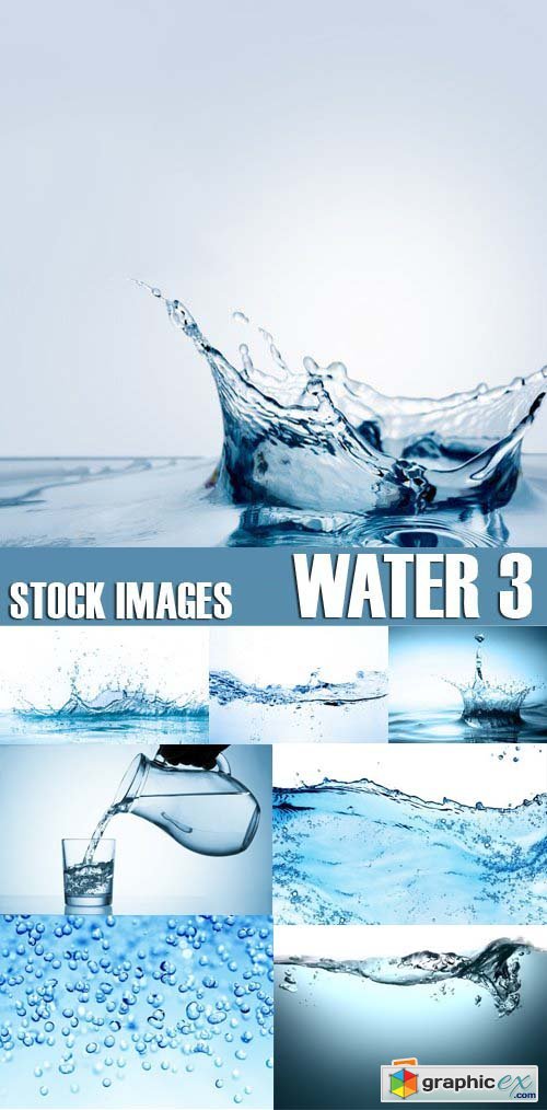 Stock Photos - Water 3, 25xJPG