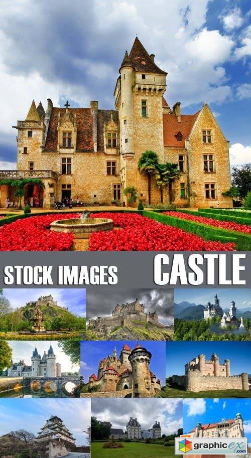 Stock Photos - Castle, 25xJPG