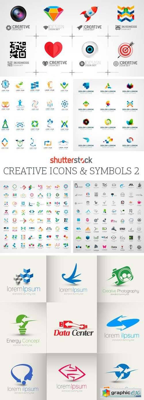 Amazing SS - Creative Icons & Symbols 2, 25xEPS