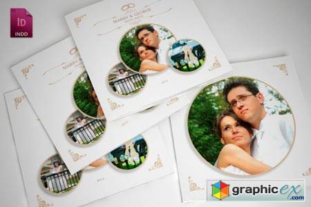 Wedding Album with Rounded Frames 7497