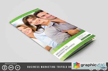 Business Marketing Trifold Brochure 10520
