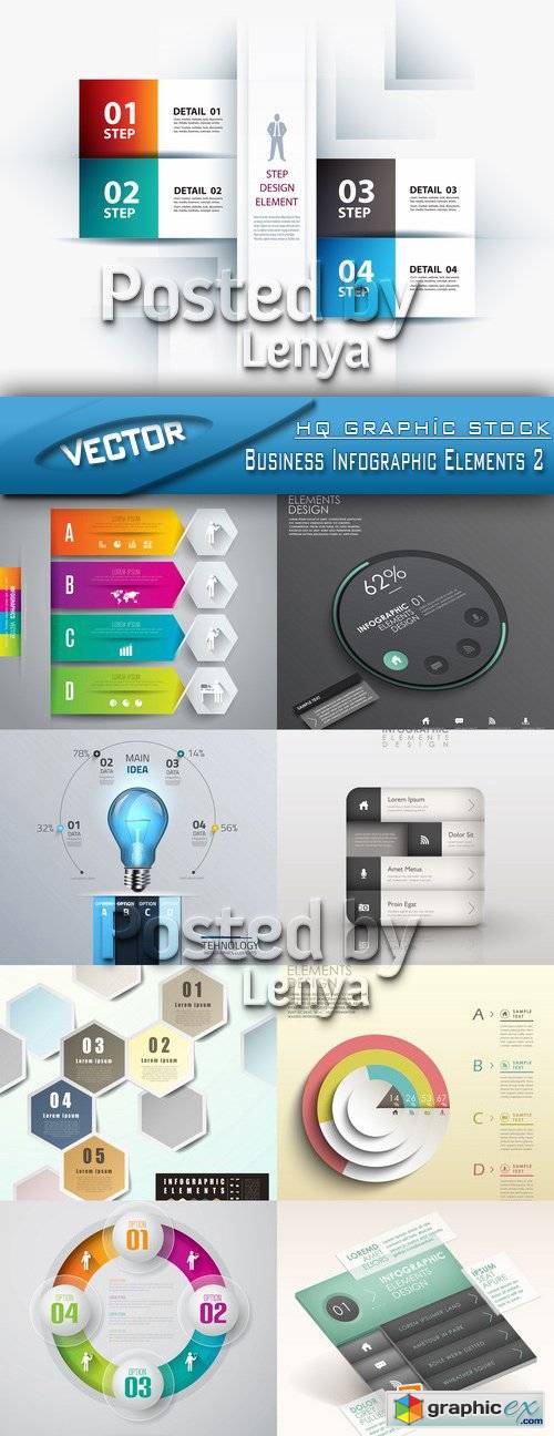 Stock Vector - Business Infographic Elements 2