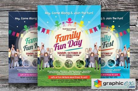 Family Fun Day Flyers 86107