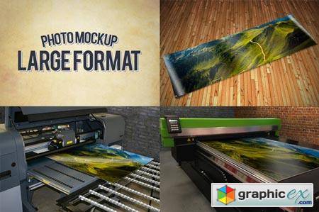 Large Format Print Mockups 48335