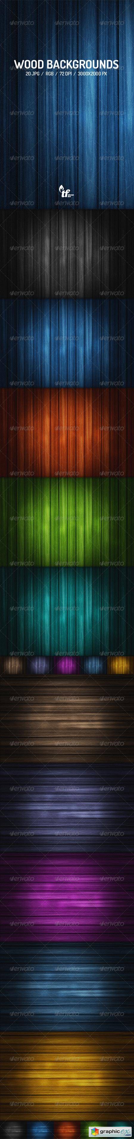20 Wood Backgrounds 7790683