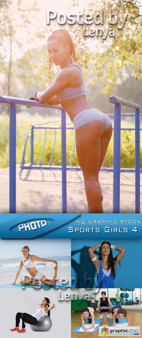 Stock Photo - Sports Girls 4