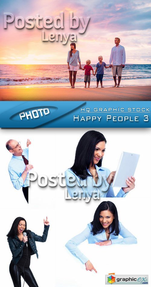 Stock Photo - Happy People 3