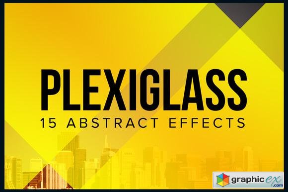 Plexiglass - 15 Abstract Effects  9806