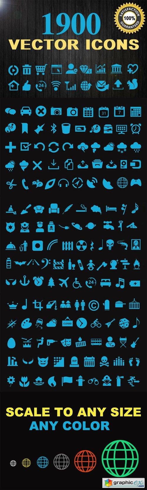 1900 Vector Icons 68803