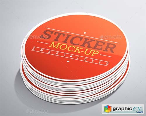 Stickers Mock-Up 9472142