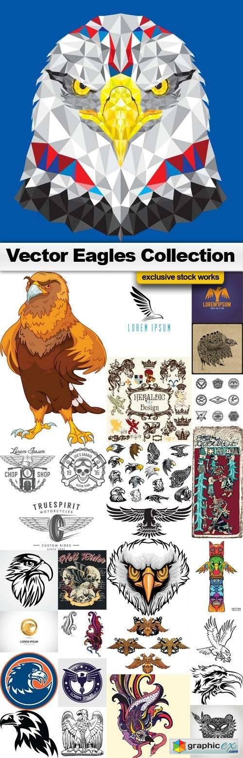 Vector Eagles Collection - 26x EPS