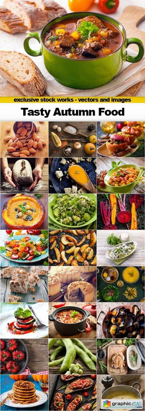 Tasty Autumn Food - 25x JPEGs