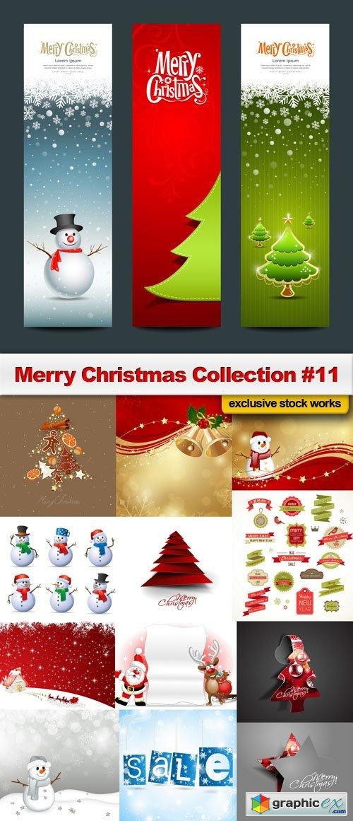 Merry Christmas Collection #11 - 25 EPS, AI