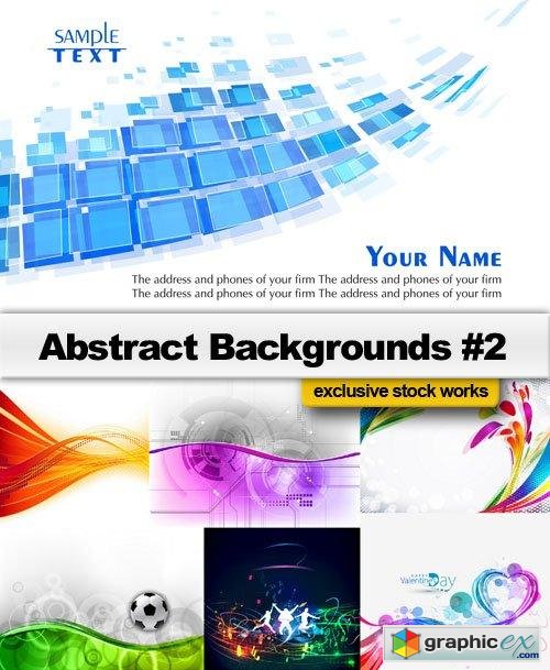 Abstract Backgrounds #2 - 25 EPS