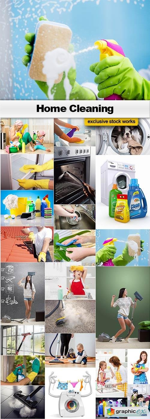 Home Cleaning - 25x JPEGs