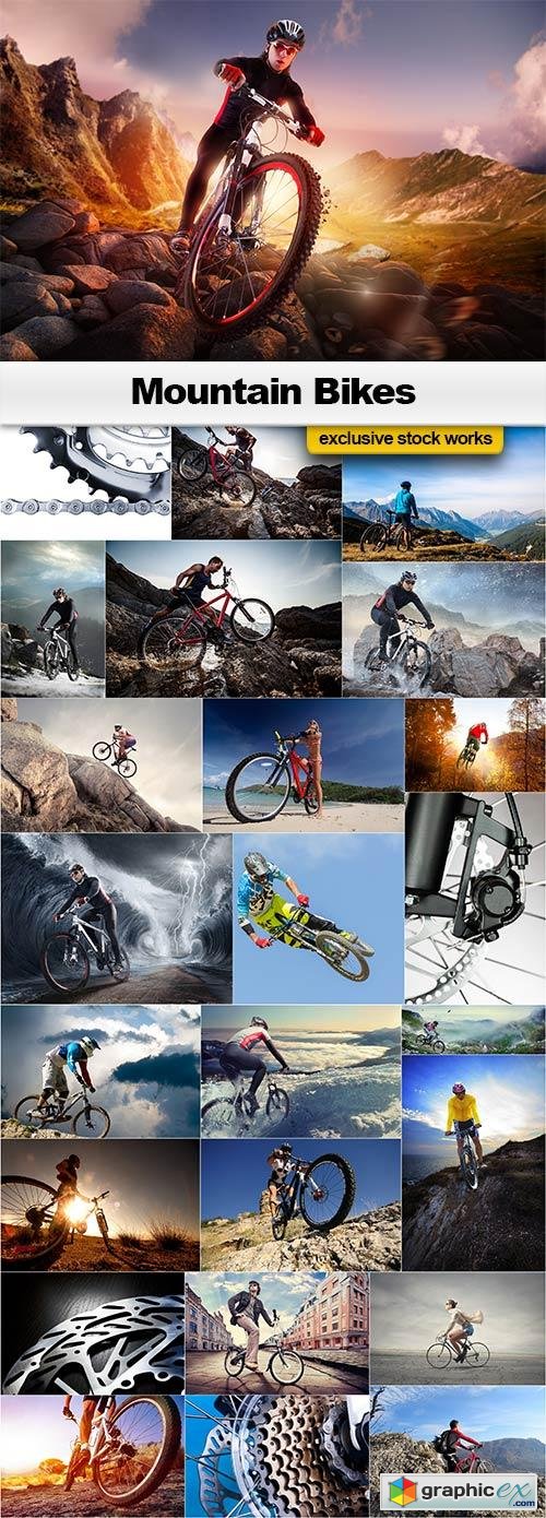 Mountain Bikes - 25x JPEGs
