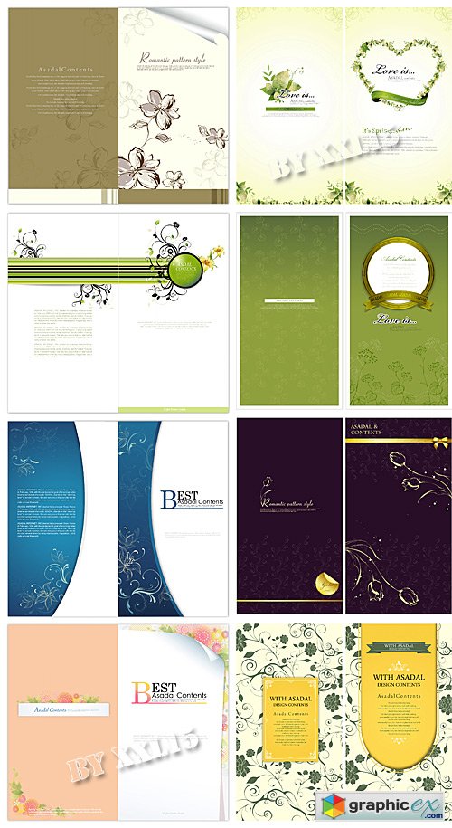 Brochures and cards design #4