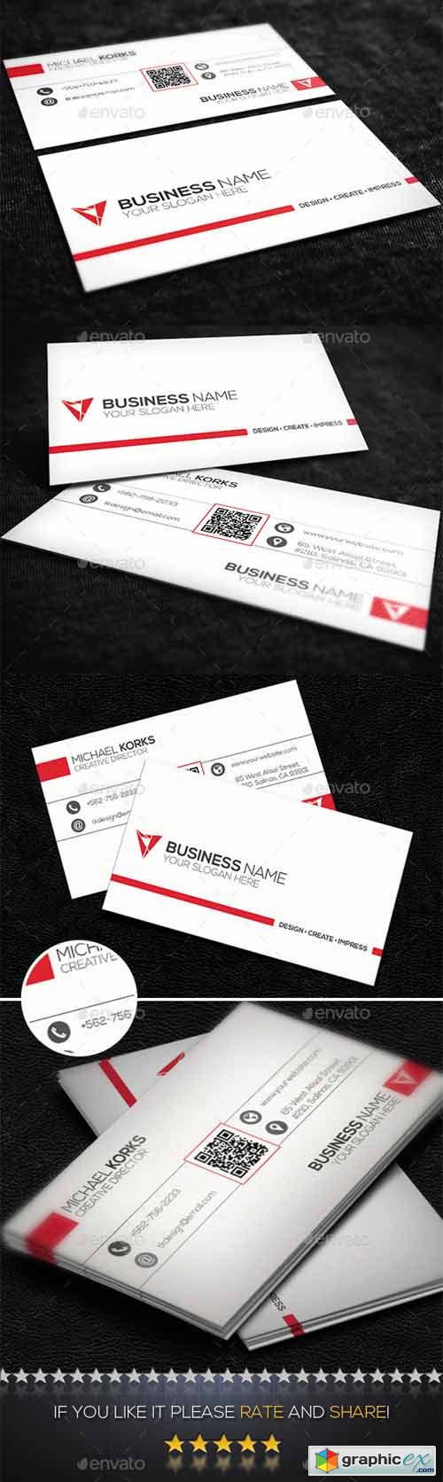 White Creative Business Card No.07