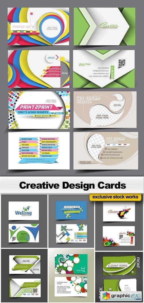Creative Design Cards Collection - 25 EPS