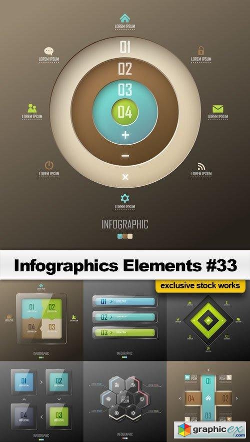 Infographics Elements #33 - 25 EPS