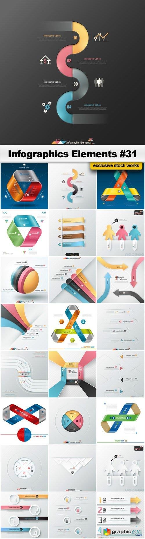Infographics Elements #31 - 25 EPS