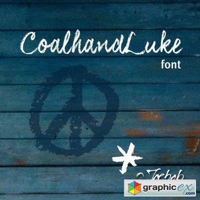 CoalhandLuke Font - 1 Font