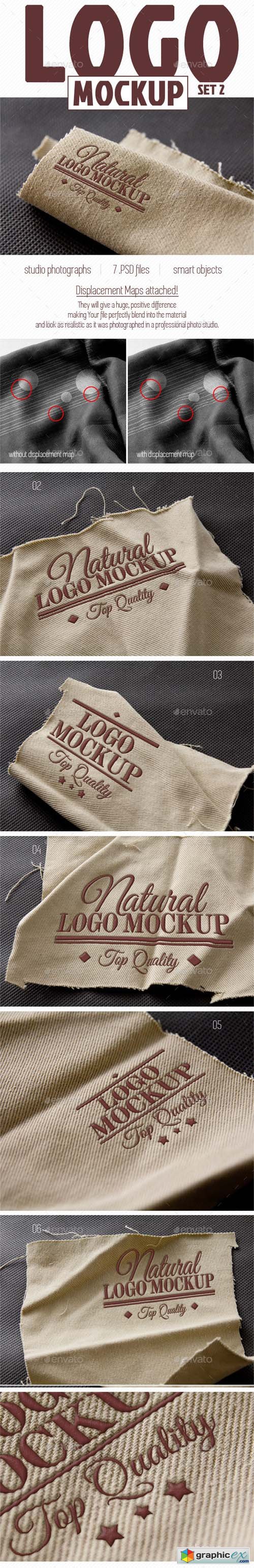 Photorealistic Natural Logo Mock-Up (set 2) 
