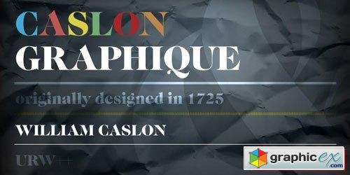 Caslon Graphique Font Family $29